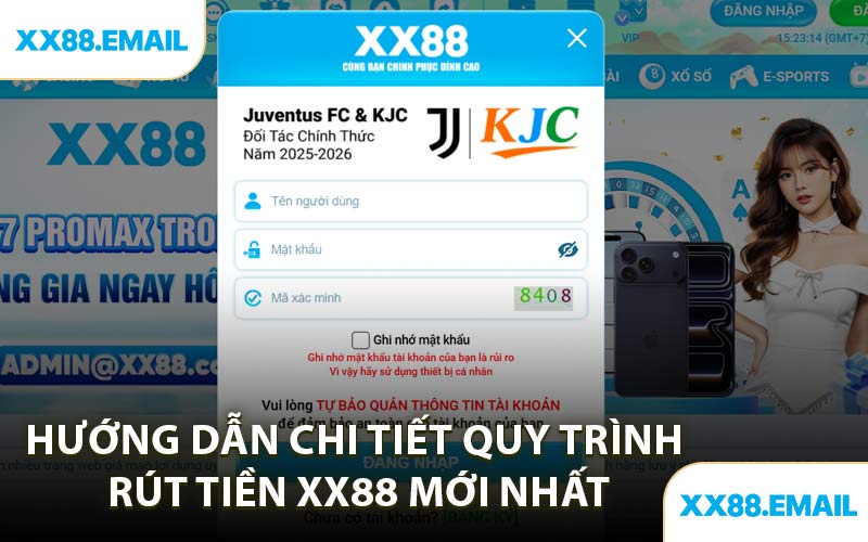 Hướng Dẫn Chi Tiết Quy Trình Rút Tiền XX88 Mới Nhất